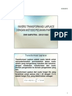 Soal Transformasi Laplace (Dwi Saputra 201211022)