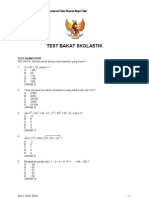 Test Baka Tsk o Lastik