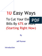 10 Easy Ways To Cut Electric Bill