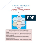 Regional Planning PartIII Strategies For Balanced Regional Development