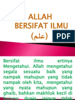 Allah Bersifat Ilmu Tahun 5