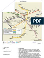 Delhi Metro Stations Map