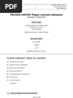 Tricked Player Contract