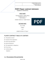 Tricked Player Contract