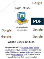 Google Latitude Presentation