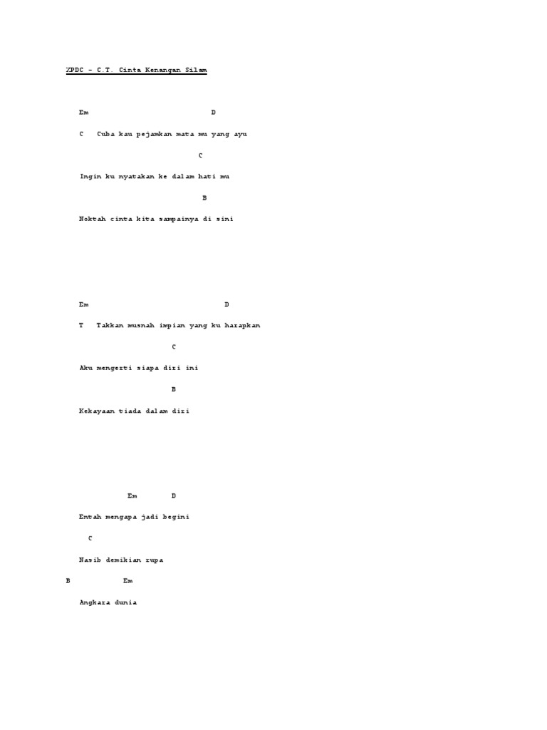 Xpdc Cinta Kenangan Silam Pdf
