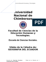 Geografia Del Ecuador