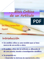 Análisis Crítico