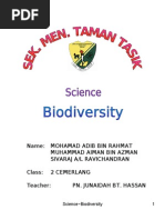Download Science Biodiversity Research 2 by Adib Rahmat SN15090103 doc pdf