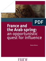 WP110 France and Arab Spring