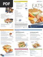 Jetstar Inflight Alcohol and Menu Options | PDF | Debit Card | Foods