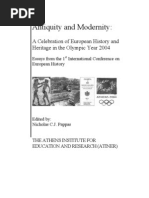 THE PRECURSORS OF THE MODERN OLYMPICS
by Nicholas Pappas