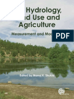 Soil Hydrology Land Use and Agriculture Measurement and Modelling