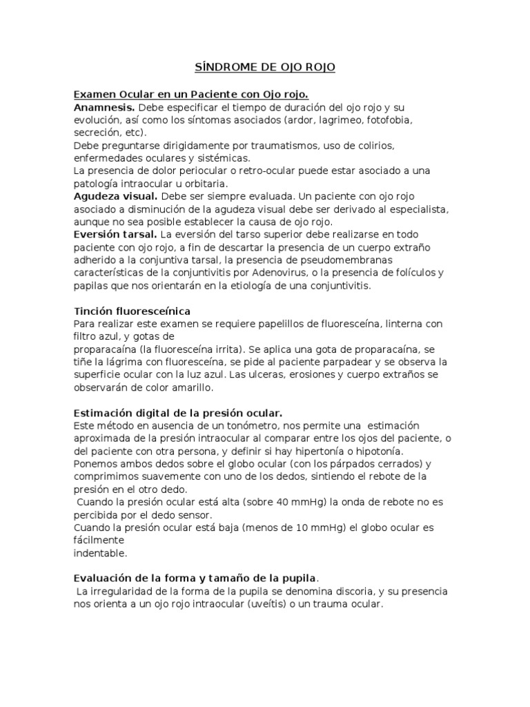 Ojo Rojo - 