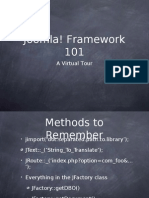 Joomla Framework Tour