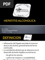 Hepatitis Alcoholica