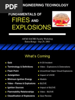 Fundamentals of Fires and Explosions