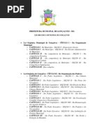 Lei Orgânica Municipal de Gonçalves MG