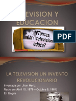 Television y Educacion