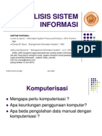 7 Analisis Sistem Informasi