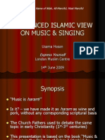 A Balanced Islamic View on Music and Singing