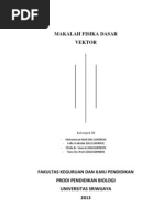 Download Makalah Fisika Dasar Vektor by Bayoe Sapoetro SN150984779 doc pdf