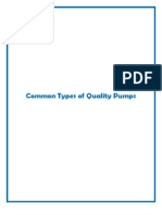 Common Types of Quality Pumps