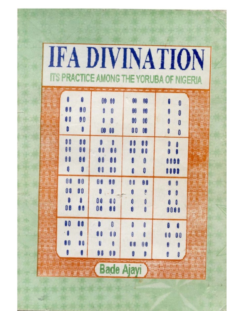Signos y Adivinación en Ifá | PDF | Aprendizaje | Conocimiento