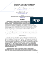 Entrepreneurship in Developing Countries PDF