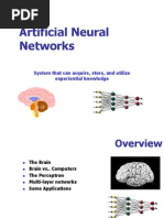 Artificial Neural Networks: System That Can Acquire, Store, and Utilize Experiential Knowledge