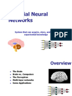 Artificial Neural Networks: System That Can Acquire, Store, and Utilize Experiential Knowledge