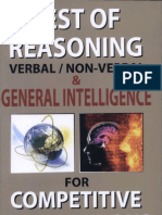 Upkar s Test of Reasoning Solved e Book 508 Pages