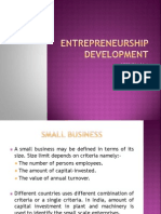 Entrepreneurship Development