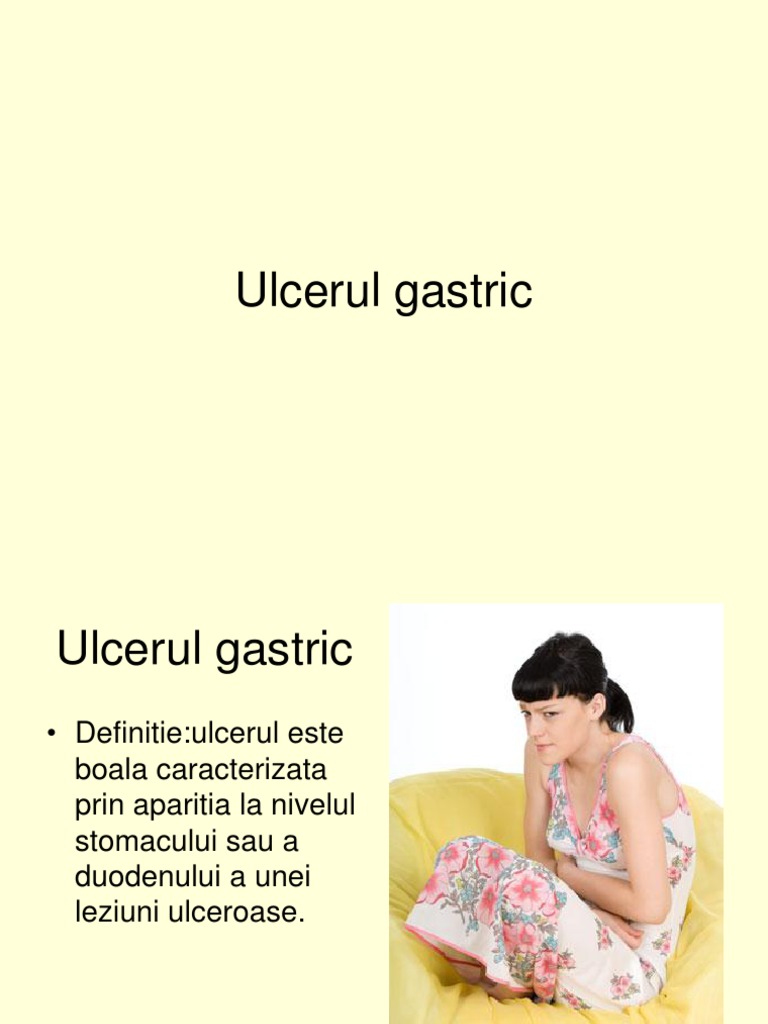 Ulcerul Gastric | PDF