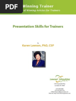 Download Presentation Skills for Trainers by VVNAGESWAR SN151012435 doc pdf
