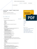 CSQA Prep - Chapter 7 Quality Control Practices