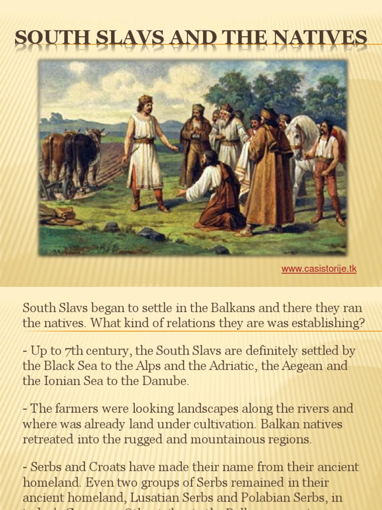 South Slavs and Balkan Natives | PDF