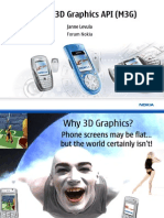 Mobile 3D Graphics API M3G en