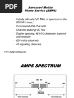 Advanced Mobile Phone Service (AMPS)