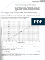 Berechnung Der Deformationsengerie Aus Versuchen