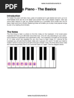 Piano Chord Chart