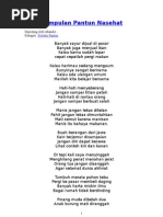 Download Kumpulan Pantun Nasehat by SAPUTRAPUTRA863774 SN15103756 doc pdf