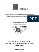 Project introduction. Brochure1