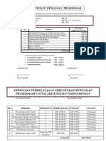 Contoh Anggaran Perbelanjaan Peruntukan Wang Perkapita Prasekolah