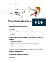 Percepcion Imaginacion Memoria PDF