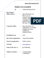 61700626 ONIDA MBA Porject Report Prince Dudhatra