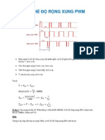 ĐIỀU CHẾ ĐỘ RỘNG XUNG PWM