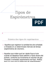 Tipos de Espirómetros