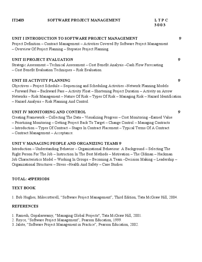 SPM Syllabus | PDF