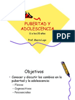 Pubertad y Adolescencia